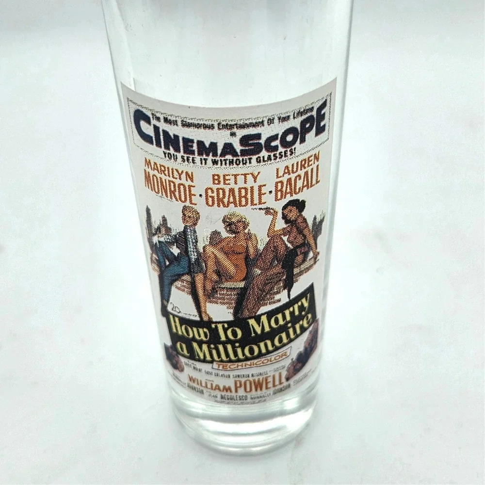 Shot Glass How To Marry A Millionaire Marilyn Monroe Betty Grable Lauren‎ Bacall